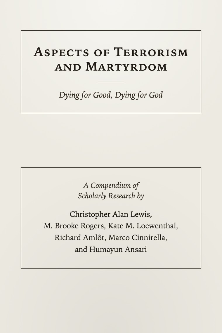 Aspects of Terrorism and Martyrdom